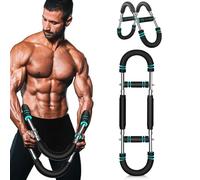 Adjustable Forearm Strengthener, Saker Twister Arm Trainer, Arm Exercise Equipment, Chest Workout Equipment, Portable Spring Resistance For Home Workout Equipment(60-110lb)
