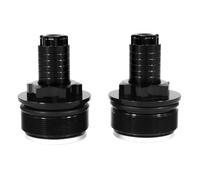 Adjustable Fork Cap Bolts 41mm Preload Fork Cap Compatible With Continental GT 650 535 Various Models With Showa(Black)