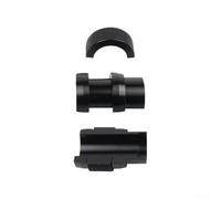 Adjustable Fork Seal Installation Tool, Aluminum Alloy, for Motorcycle Front Forks, Non-Damaging Quick Fit, Wear-Resistant & Non-Deforming, DIY Mechanics(Black 36-37mm)