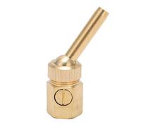 Adjustable Fountain Nozzle, Female Thread brass pond fountain Nozzle Sprinkler Spray Head Jet Water Spray Head for Landscaping Use (4 minutes 20mm inner teeth 1/2)