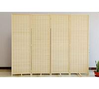 Adjustable Freestanding Bamboo Room Divider Screen - 160cm Tall Indoor Partition for Changing Clothes, Balcony & Garage - Width 120-180cm, Eco-Friendly Privacy Solution