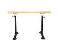 Adjustable Freestanding Dance Bar, Non-Slip Wooden Pole for Safe Home Workouts, Ideal for Dance Training, Fitness Stretching, and Pilates Sessions