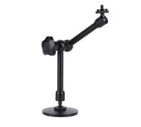 Adjustable Friction Articulating Arm 1/4" Thread For Camera Lighting Stand Camping Light Rack For Campers