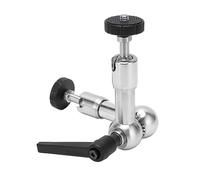 Adjustable Friction Power Articulating Magic Arm, Camera Rotating Arm Mount with Double 1/4 Thread Screw for DSLR Camera, LCD Monitor, Flash Light, LED Lights (7in)