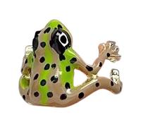 Adjustable Frog Ring, Cold Frog Ring, Cute Animal Rings with Frog Tree | Realistic Finger Band, Funny Christmas Stocking Stuffers for Women Girls, Consulte la descripción, See description, See