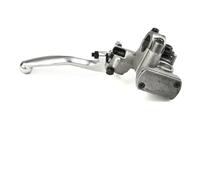 Adjustable Front Brake Master Cylinder for Honda CRF450R CRF250X - High Performance Hydraulic Pump 7/8 Inch Bar Silver Spare Part