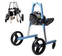 Adjustable Front Leg Dog Wheelchair - Four-Wheel Design for Dogs with Leg Injuries and Paralysis - Mobility Aid for Canine Disabilities - Enhance Quality of Life