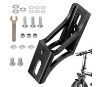 Adjustable Front Rack for Folding Bikes - Universal Support for Folding Bicycles, Ergonomic Cycling Accessory for Daily Loads