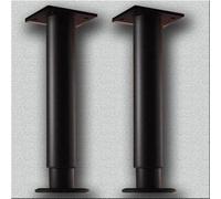 Adjustable Furniture Legs 2Pack Support Legs for Sofas Cabinets and UnderCounter Sinks No Drill Brackets Black Height 4276cm (16.5" 30")