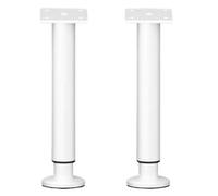 Adjustable Furniture Legs 2Pack Support Legs for Sofas Cabinets and Undermount Sinks No Drilling Required White Height 4276cm (16.5" 30")