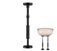 Adjustable Furniture Support Pole - Telescopic Heavy Duty Table Bed Legs Reinforcer | Anti Tipping Safety Rod for Home Office Bedroom Furniture's Stability Disasters Prevention Reliable