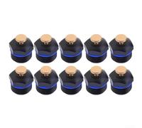 Adjustable G12 DN15 Lawn Sprinkler Set, 10PCS Plastic Irrigation Tools for Water Efficiency