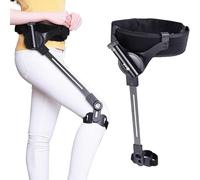 Adjustable Gait Rehabilitation Walking Aid, Lower Limb Assistance Mobility Aid for Adults and Elderly, Bionic Exoskeleton Legs, 3 Level Adjustable Strength, for Enhanced Walking Support(Right Leg,S)