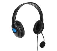Adjustable Gaming Headset with Mic Comfortable Fit Noise Cancelling for PC Black Blue