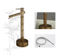 Adjustable Garden Hose Faucet Outdoor Water Tap 20" Fire Hydrant Post Easy Install A-Bottom Water Inlet - Durable & Versatile for Home and Garden Use