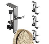 Adjustable Garland Hangers Coat Hangers Stocking Hangers 4X Christmas Stocking Garland Hooks Adjustable Anti Rust Non-Slip Stocking Holder