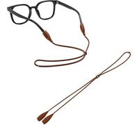 Adjustable Glasses Strap Silicone Light Blue 21in - Elastic Lanyard for Eyewear
