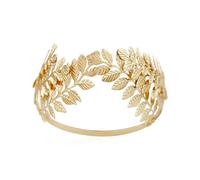 Adjustable Gold Leaf Metal Headband Fashion Hairband Elegant Bridal Accessory Costume Parties Crown For Event Metal Leaf Bridal Headdress