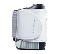 Adjustable Golf Rangefinder Magnetic Strap, Magnetic Rangefinder Strap Holder Wrap Mount for Golf Cart with Strong Magnet, Securely Holds to Golf Cart Railing/Frame (White)