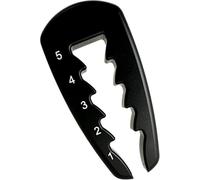 Adjustable Golf Tees Golf Accessories Tee Height Tool, 5 Settings Adjuster Lightweight Plastic Precision Golf Tee Holder Height Setter Ball Marker Practical Training Companion for Consistent Swings