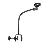 Adjustable Gooseneck Mic Arm Fit 28-50mm Diameter Mics(28-40mm dia mic)
