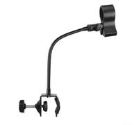 Adjustable Gooseneck Mic Arm Fit 28-50mm Diameter Mics(30-60mm dia mic)