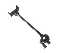 Adjustable Gooseneck Smartphone Holder Portable Phone Stand With Secure Lock Texture For Microphone Stands ABS Metal Phone Holder