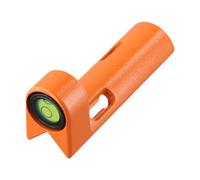 Adjustable Grade Rod Level - Bubble Level For Aluminum Builders Grade Rod - 90 Degree Right Angle Level - 7/8 Inch Diameter Vial - For Round/rectangular Rods(a)