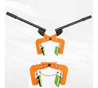 Adjustable Granite Slab Lifting Clamp - Heavy Du Marble and Stone Lifting Tool with Scissor-Lift Design S-Opening 4-18cm (1 5/8"-7 1/8") for Easy Handling