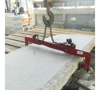 Adjustable Granite Slab Lifting Clamp, Heavy-Duty 350Kg Capacity, Ideal for Stone and Steel Plate Transport, 30-90Cm Opening, Perfect for Vertical Lifting and Island Use.,One Color-S (350kg)