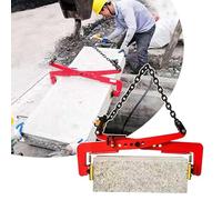 Adjustable Granite Slab Lifting Clamp Pliers-Heavy-Duty Stone Handling Tool for Concrete Blocks, Aluminum Plates & Metal Sheets-Ideal for Roadside Curb Work,One Color,L