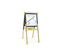 Adjustable Gray and Yellow Table