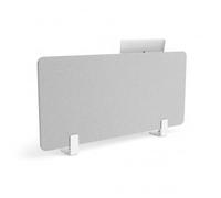 Adjustable Gray Desk Partition - Foldable Acoustic Privacy Panel for Open Office Spaces Noise Reduction & Enhanced Focus (30x50CM)