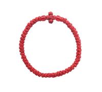 Adjustable Greek Orthodox Wristchain Christian Prayer Bracelet Hand-woven Bracelet Eastern Orthodox Cross Greek European orthodox hand-woven tibetan tassels christian small knot prayer christi