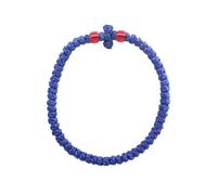 Adjustable Greek Orthodox Wristchain Christian Prayer Bracelet Hand-woven Cross Bracelet Greek Eastern Orthodox European rope rope monastery bracelet tibetan bracelet vodoca prayer tibetan han