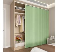 Adjustable Green Office Privacy Screen 330cmW x 200cmHSliding Partition for Classrooms & Workspaces Versatile Divider & Shelving Solution for Enhanced Productivity