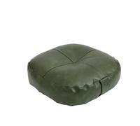Adjustable Green PU LeatherHeight & Firmness Control FloorSafe Hidden er OdorFree Soft Skin Feel50cm Side Length Ideal for Mindfulness & Comfort