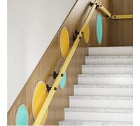 Adjustable Green Wooden Stair Railing - Child Safety il for Kids - Wall-Mounted Guardrail - Perfect for Disabled Children - Garden Staircase Protection