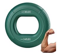 Adjustable Grip Strengthening Ring - Muscle Trainer | Silicone Hand Gripper for Portable Workouts | Grip, Fingers and Hands Strengthening | Ideal for Boxing Enthusiasts, Athletes, Fitness Training and
