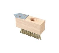 Adjustable Grout Tool with Replaceable Brush Heads for Terrace Driveway Maintenance Heavy Duty Weeding Brush