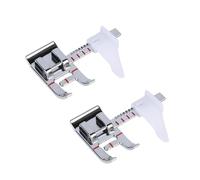 Adjustable Guide Sewing Machine Presser Feet- Magnetic Seam Guide for Rolled Hem, Quilting, and Accurate Stitching-2 Pack