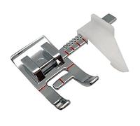 Adjustable Guide Sewing Machine Presser Foot Fits for Low Shank Domestic Sewing Machine. Snapping On Brother, Babylock, Singer, Janome, Juki, New Home.