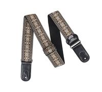 Adjustable Guitar Strap Comfortable PU Leather Ends Weave Guitar Shoulder Strap For Folk And Electric Guitar Bass