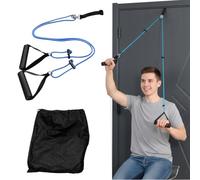 Adjustable Gym Pulley System,Home Pulley Rope,Shoulder Pulley Over The Door For Rotator Cuff Rehab, with Pulley System, Lat Pull Down Machine Frozen Shoulder Relief & Arm Mobility