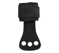 Adjustable Gymnastics Hand Grips Gloves for Intense Workouts, Perfect for Strength Training and Exercise (black)