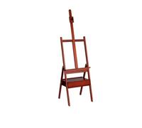 Adjustable H-Frame Wooden Easel with Storage Drawer, Portable Floor Standing Art Easel for Artists, Students (150cm Height)(A)