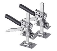 Adjustable Hand Lifting Tool Jack - Multi-functional Device for Installing Doors, Windows & Furniture - Heavy-duty, Easy to Use, 2-Pack