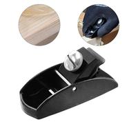 Adjustable Hand Planer for Woodworking with Hardened Blade, 90×30mm Carbon Steel Trimming Tool Compatible with Soft Woods Like Beech and Basswood, Silver