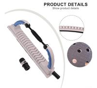Adjustable Hand Sander Featuring Dust Extraction Holes and Rotating Handle, Suitable for Sanding Walls, Polishing Woodwork, and Cleaning