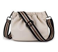 Adjustable Handbag Strap Wide Purse Strap Replacement Shoulder Crossbody Bag Strap, Black Stripes-gun Metal Buckle, Length: 60-130cm,Width: 3.8cm